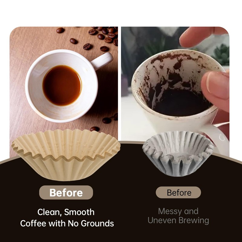 Coffee Filters Compatible with Breville, Extra Large Basket Coffee Filters,
