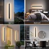 Aipsun Outdoor Wall Lighting 1 Pack, Black LED Exterior Wall