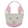 AIXXCUVQ Cotton Easter Rabbit Ears Peters S Easter Basket With