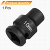 sourcing map 6 Point Impact Socket 10mm Metric Socket 1/2"
