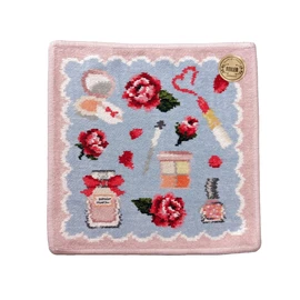Faylor Eternal Heroine Handkerchief Towel, Pink, 9.8 x 9.8 inches (25 x 25 cm), 2024