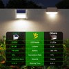 JSOT Outdoor Solar Lights - Solar Powered Deck Lights Waterproof