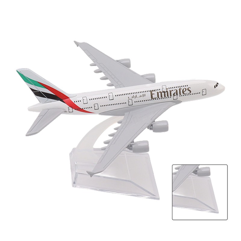 380 Airplane Model Alloy Diecast Ornament Plane Model Toy for