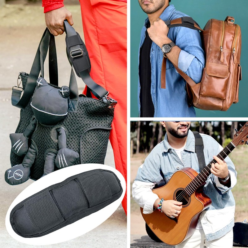 Removable Shoulder Strap Pad, Backpack Strap Pads, Guitar Strap Pad,