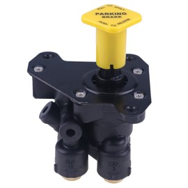 WQSING - Válvula de freno de control de salpicadero PP-DC 065661 800733 compatible con Bendix IHC 2032342C91 S19446 2032342C Válvula de retención doble tipo PPDC