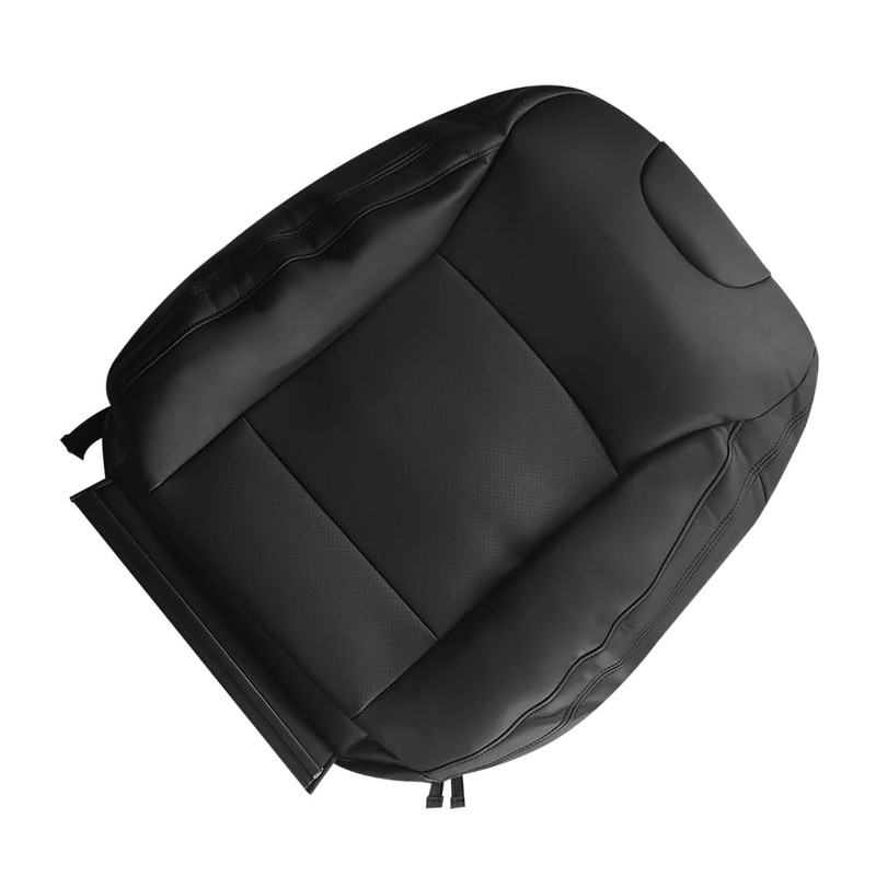 Zieichy Driver Side Top Back Replacement Perforated Leather Seat Cover