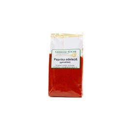 Paprika Edelsüß Ground | 210g | Hungarian Paprika Powder Mild, Sweet Pepper Powder | Mild Ground Pepper | Spice | Pure Spice | Gerüche-Küche |