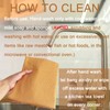 Reusable Beeswax Bread Bag - Cotton Beeswax Bread Bags With