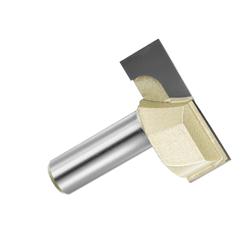 sourcing map Bottom Cleaning Router Bit 2" Diameter 1/2" Shank