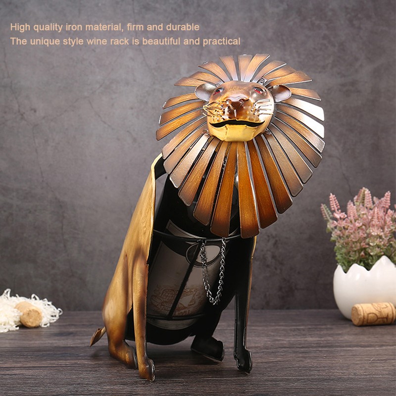Unique Animal Shaped Wine Rack Red Wine Stand Holder Home