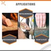 Multipurpose Sanding Sheets Assorted Grits: (25) 80, (25) 12, and