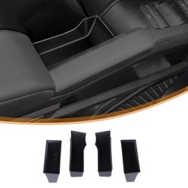 Car Door Storage Box Insert for Toyota Tacoma 2024 2025, Door Side Pocket Car Interior Organization Accessories