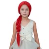 MAGQOO Red Braided Wig Kids Long Red Braid Wig Girls