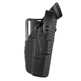 Safariland 7360 ALS/SLS, Level 3 Retention Duty Holster, Mid Ride, Fits: S&W M&P 2.0 9mm (4.25") w/ITI M3, Streamlight TLR-1, TLR-1HL, SF X300, X300U - Black - STX Basket Weave, Right Hand
