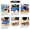 Self Centering Dowelling Jig, 6/8/10mm Wood Dowel Hole Drilling Guide