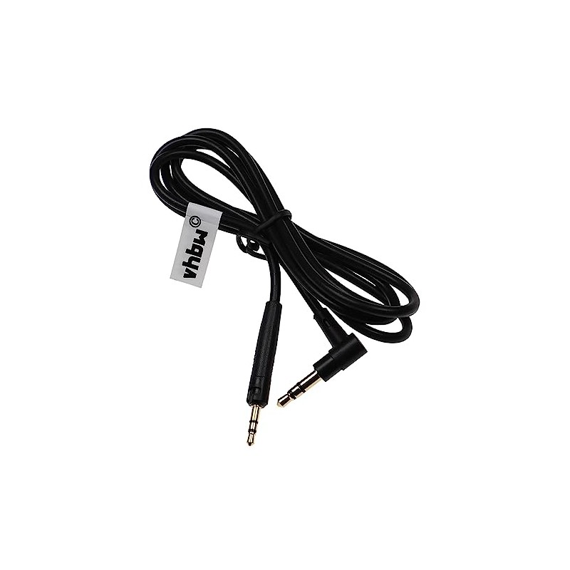 vhbw Audio AUX Cable Compatible with Bose QuietComfort 25, 35,