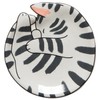 Danica Jubilee Meow & Furever Trinket Tray, Grey Stripe