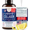 Concentrated Liquid Collagen Peptides Supplement - 30,000mcg Hydrolyzed Liquid Collagen