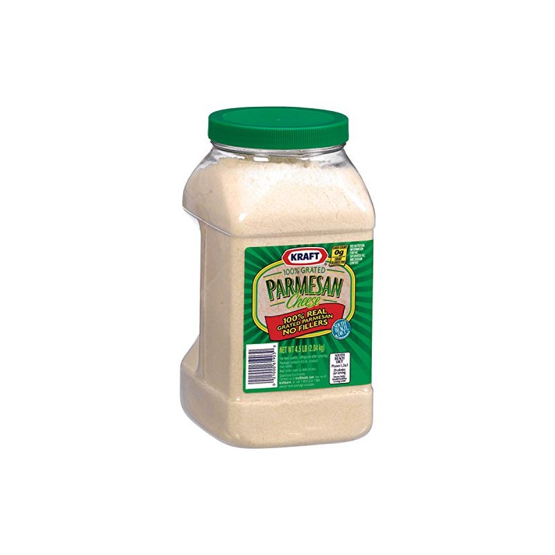 Kraft Grated Parmesan Cheese - 4.5 lb. container