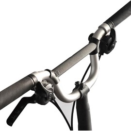 London Craftwork Orange Bioceramic Handlebar Bridge for Brompton Computer Phone Mount