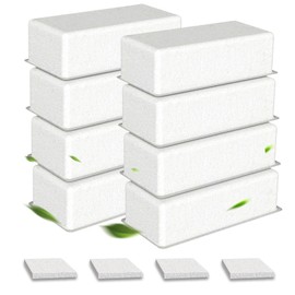 UPAWPIA Cat Water Fountain Filter Replacement 12 Packs for UPAWPIA 4L Pet Water Foutain 8 Filters & 4 Sponges Water Filter for Cat Fountain