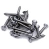 No.14 x 1 (6.3mm x 25mm) Slot Raised Countersunk Self-Tapping