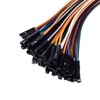 Breadboard Jumper Wires Male to Female 6'' Length 0.1'' Square