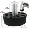 Sourcingmap Furniture Table Chair 8 Holes Base Adjustable Leveling Foot