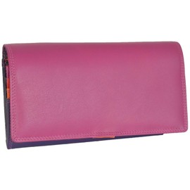 Golunski Leather Golunski Large Multi Coloured Wallet Purse - Graffiti Range