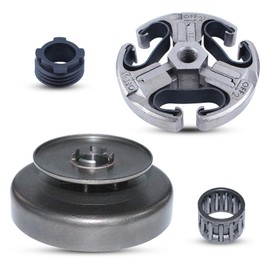 Atunee 3/8 Clutch Drum with Clutch Assembly for Husqvarna 61 268 272 Chainsaw Replace 503650901 503744402