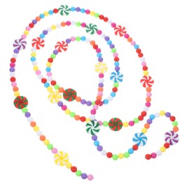 HOMSFOU Candy Hanging Adorn Garland Ornament Hanging Garland Decoration Party Decor Hanging Decor Candy Garland Xmas Home Adornment christmas decorations flower garland plastic thread
