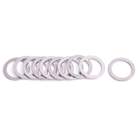 Aeroflow Aluminium Crush Washers -4AN 11mm (7/16 Inch) I.D 10 Pack (AF177-04)