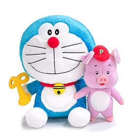 Sekiguchi Doraemon 1997 Nobita Wind Up City Adventure Book Stuffed Doll