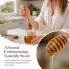 QIANSSE Natural Olive Wood Honey Dipper Sticks