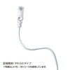 Sanwa Supply LA-Y6-05Y CAT6LAN Cable, 16.4 ft (5 m), UTP,