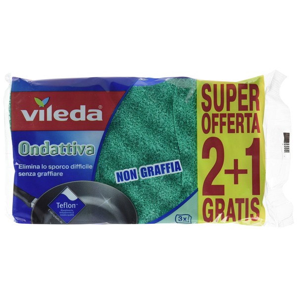 Active Wave Foam Back Scourer by Vileda