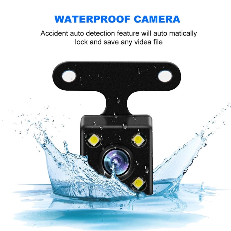 HD 1080P 4" Car Dash Camera Touch Night Vision Video