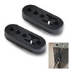 2Pcs Exhaust Rubber Mount Universal Car Exhaust Hanger 4 Holes