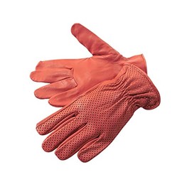 Degner WL962MA Leather Mesh Gloves, Leather MESH GLOVE Brown (XL), Braun