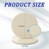 Lanties 10 Pcs 5 Inch Wool Polishing Pads, Wool Felt