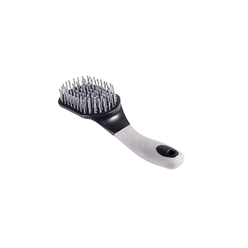 Horze Soft Grip Brush for Mane and Tail - -