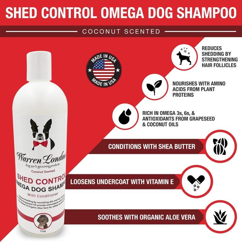Shed Control Shampoo for Dogs - Professional Size