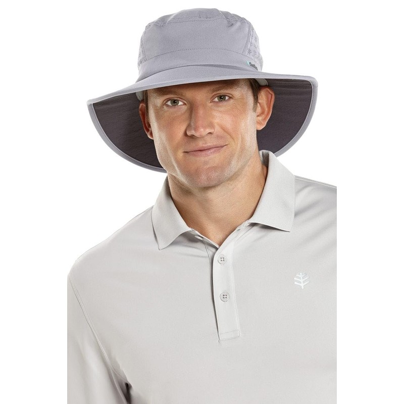Performance Golf Hat with Wide Brim - UPF 50+ Sun
