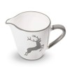 GMUNDNER KERAMIK Milk Jug Gourmet Capacity 0.2 Litres Grey Deer