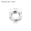 PATIKIL 30pcs M8 x 1.25 Steel Hex Nuts Metric Thread