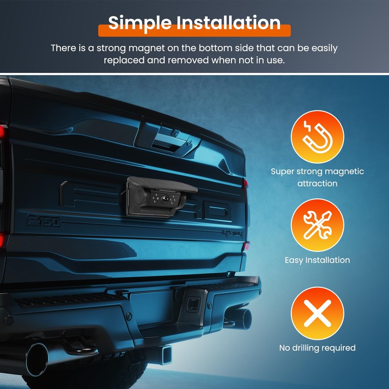 WiFi Solar Wireless Reversing Camera