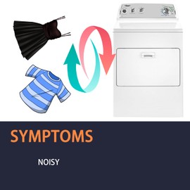 5835EL1002A Blower Wheel fit for Kenmore LG General Electric Dryer Washer - Replaces PS3528491 AP4438881 1268176 5835EL1001A AH3528491 EA3528491