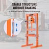 VEVOR Hydraulic Shop Press, 6 Ton/13000lbs, H-Frame, 4-Hold Adjustable Height,