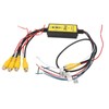 Car Backup Camera Splitter Switch 4 Input 1 Output Intelligent
