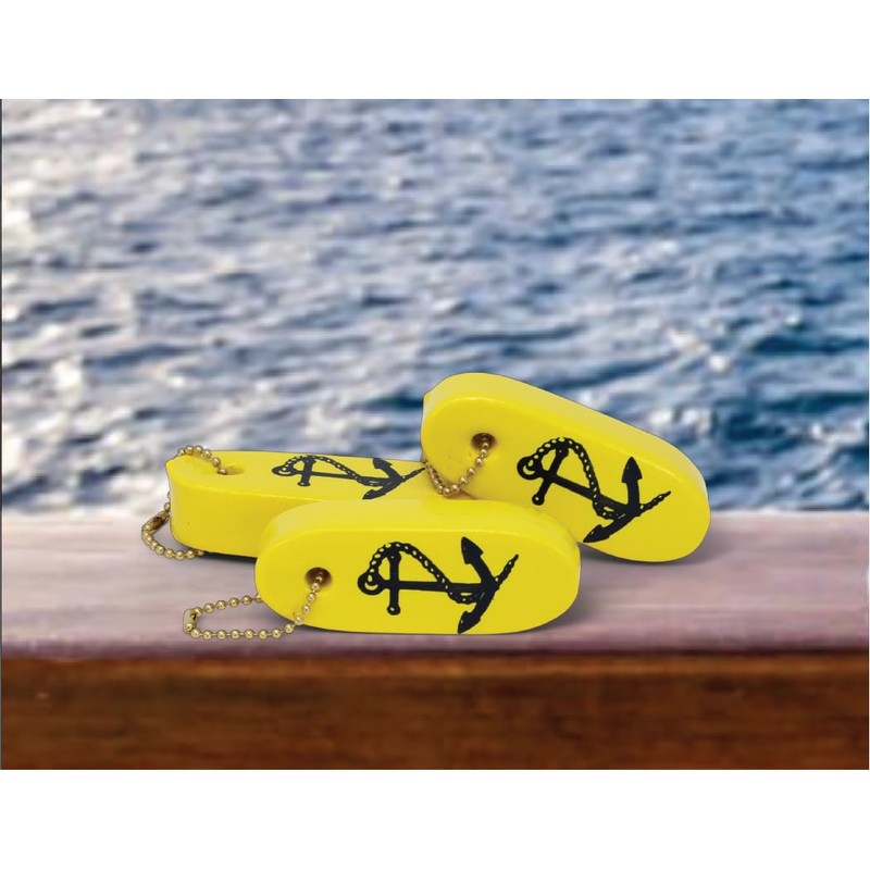 Hardline Products USA Floating Boating Key Chain - 3 pack